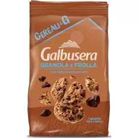   Galbusera Cereàlig Granola mit Schokolade 300 g – Süße oder salzige Snacks für unterwegs und Genussmomente