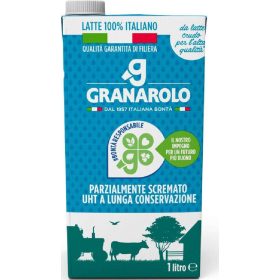   ganarolo 100 % Italienische teilentrahmte Milch 1 l Karton - Frische Milch für Kaffee, Frü