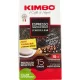 Kimbo Napoli Espresso-Pads 15 Stück – Tea Coffee or Sugar Product for Breakfast and Hot Drinks