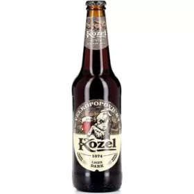   Kozel Dark Bier Flasche 50 cl – Alkoholisches Getränk Spirituose oder Likör für Genussmomente