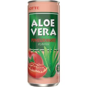   Lotte Aloe Vera Ananas (Dose) 240ml - Fruit Beverage for Breakfast & Daily Enjoyment