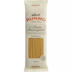   Rummo Nr. 6 Bucatini Nudeln 500 g – Italienische Pasta oder Reis Zutat für mediterrane Küche