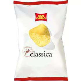   San Carlo Klassische Kartoffelchips 190 g – Süße oder salzige Snacks für unterwegs und Genussmomente