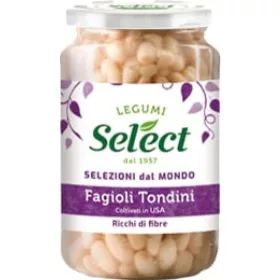   Selectgekochte runde Bohnen 360g – Canned Legumes or Vegetables for Salads, Soups and Everyday Cooking