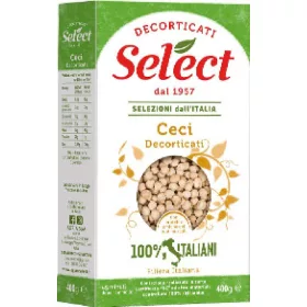   Select Geschälte Kichererbsen 400 g – Canned Legumes or Vegetables for Salads, Soups and Everyday Cooking