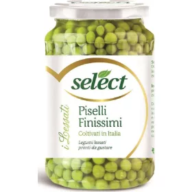  Ausgewähltegekochte Erbsen 360g – Canned Legumes or Vegetables for Salads, Soups and Everyday Cooking