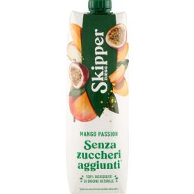   Skipper Zuckerfreier Mango-Maracuja Saft 1 L - Fruit Beverage for Breakfast & Daily Enjoym