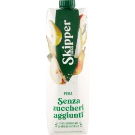   Skipper Zuckerfreier Birnensaft 1 L - Fruit Beverage for Breakfast & Daily Enjoyment