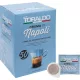 Toraldo Crema di Napoli Kaffee-Pads 50 Stück – Tea Coffee or Sugar Product for Breakfast and Hot Drinks