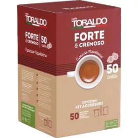   Toraldo Kaffee-Pad Set + Zubehör 50 Stück – Tea Coffee or Sugar Product for Breakfast and Hot Drinks