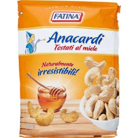   Fatina Geröstete Cashewnüsse mit Honig 130 g Honig oder Fruchtaufstrich – Frühstück Brotaufstrich Süßer Genuss