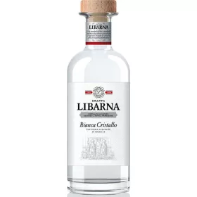   Libarna Grappa Bianca 70 cl – Alkoholisches Getränk Spirituose oder Likör für Genussmomente