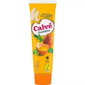   Calvé Klassische Mayonnaise Tube 150 ml Premium Tomatensauce / Pesto – Mediterrane Küche Sauce