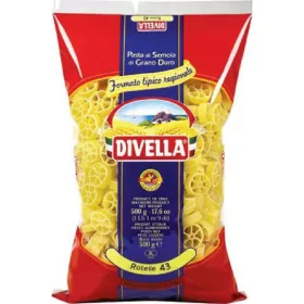   Divella Rotelle Nudeln 500 g – Italienische Pasta oder Reis Zutat für mediterrane Küche