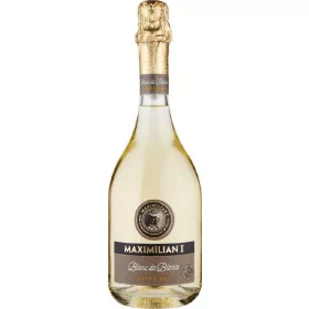   Maximilian I Blanc de Blancs Schaumwein 75cl – Alkoholisches Getränk Spirituose oder Likör für Genussmomente