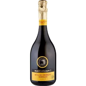   Maximilian I Müller Thurgau Durello Schaumwein 75cl – Alkoholisches Getränk Spirituose oder Likör für Genussmomente