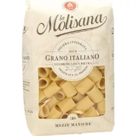   La Molisana Nr. 38 Mezze Maniche Nudeln 500 g – Italienische Pasta oder Reis Zutat für mediterrane Küche