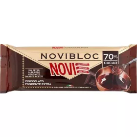   Novibloc Zartbitterschokolade 70 % Kakao 140g – Süße oder salzige Snacks für unterwegs und Genussmomente