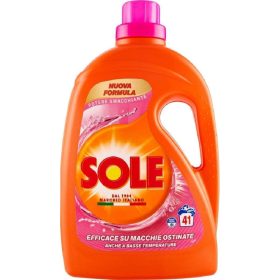   Sole Flüssigwaschmittel Fleckenkraft 41 Waschgänge 1845 ml – Powerful Laundry Detergent for Fresh and Clean Clothes