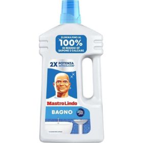   Mastrolindo Badezusatz, 930ml – Badreiniger gegen Kalk und Schmutz für glänzende Oberflächen