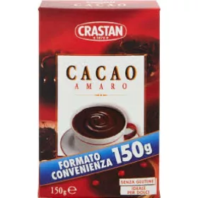   Crastan Ungesüßtes Kakaopulver 150 g Premium Flour Bread or Baking Ingredient – Ideal for Baking