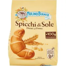   Mulino Bianco Spicchi di Sole Kekse 900 g – Süße oder salzige Snacks für unterwegs und Genussmomente