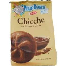   Mulino Bianco Chicche Kakao-Gebäck 200 g – Süße oder salzige Snacks für unterwegs und Genussmomente