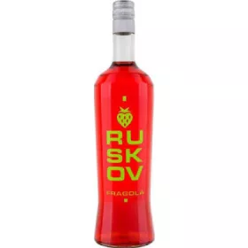   Ruskov Vodka & Erdbeere 1,5 l – Alkoholisches Getränk Spirituose oder Likör für Genussmomente