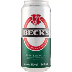   Beck’s Bier Dose 44 cl – Alkoholisches Getränk Spirituose oder Likör für Genussmomente