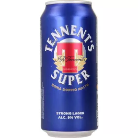   Tennent’s Bier Dose 44 cl – Alkoholisches Getränk Spirituose oder Likör für Genussmomente