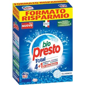   Bio Presto Waschpulver 62 Waschgänge – Powerful Laundry Detergent for Fresh and Clean Clothes