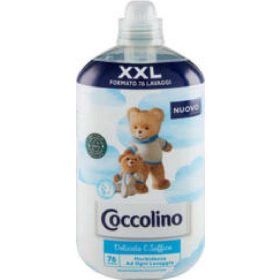   Coccolino Konzentrat 76-Wäschen Fein & Sanft 1750ml – Household Cleaner for Everyday Cleaning