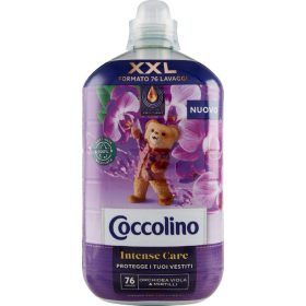   Coccolino Konzentrat 76-Wäschen Lila Orchidee & Blaubeere 1750ml – Household Cleaner for Everyday Cleaning