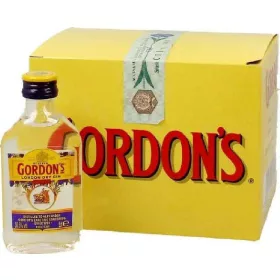   Gordon’s Gin 5 cl × 12 Flaschen – Alkoholisches Getränk Spirituose oder Likör für Genussmomente