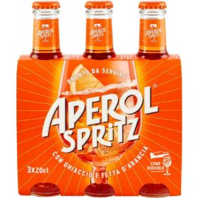   Aperol Spritz 3×20 cl - Refreshing Soft Drink for Meals & Parties