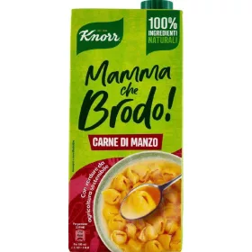   Knorr Rinderbrühe 1 l – Fertigsuppe oder Schnellgericht für schnelle Küche