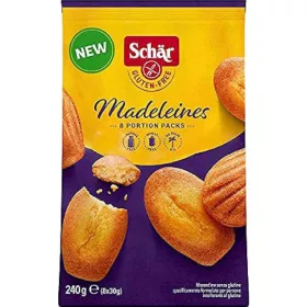   Dr. Schär Madeleines 240 g – Süße oder salzige Snacks für unterwegs und Genussmomente