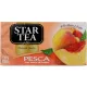 Star Pfirsichtee 25 Beutel 43 g – Tea Coffee or Sugar Product for Breakfast and Hot Drinks