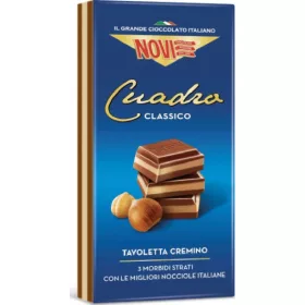   Novi klassischer quadratischer Riegel 110g – Süße oder salzige Snacks für unterwegs und Genussmomente