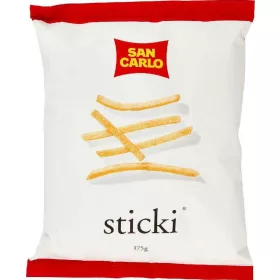   San Carlo Sticki Chips 175 g – Süße oder salzige Snacks für unterwegs und Genussmomente