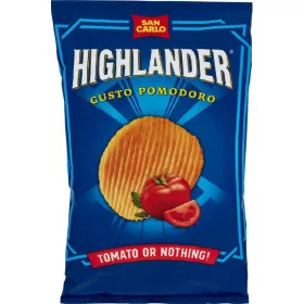   San Carlo Highlander Tomatenchips 130 g – Süße oder salzige Snacks für unterwegs und Genussmomente