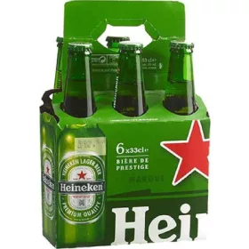   Heineken Bier 6×33 cl – Alkoholisches Getränk Spirituose oder Likör für Genussmomente