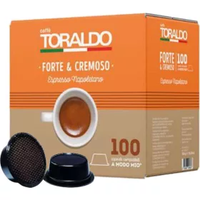   Toraldo Kapseln kompatibel mit A Modo Mio 100 Stück – Tea Coffee or Sugar Product for Breakfast and Hot Drinks