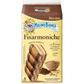   Mulino Bianco Fisarmoniche Kekse 264 g – Süße oder salzige Snacks für unterwegs und Genussmomente