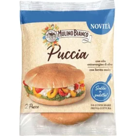   Mulino Bianco Puccia Brot 200 g Premium Flour Bread or Baking Ingredient – Ideal for Baking