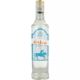   Russo Anis Starklikör 40% 50 cl – Alkoholisches Getränk Spirituose oder Likör für Genussmomente