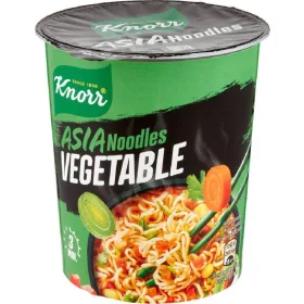   Knorr Nudeln Gemüse 65 g – Instant Soup or Ready Meal for Quick Cooking