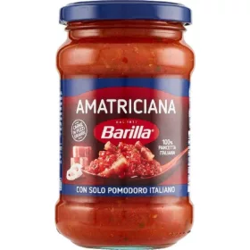   Barilla Amatriciana-Sauce 300g Premium Tomatensauce / Pesto – Mediterrane Küche Sauce