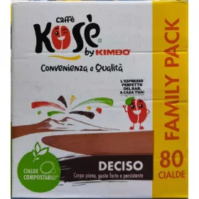   Kosé Kaffeepads Kräftig 80 Stück – Tea Coffee or Sugar Product for Breakfast and Hot Drinks