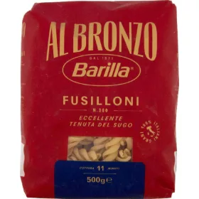   Barilla Bronze Fusilloni 500 g – Italienische Pasta oder Reis Zutat für mediterrane Küche